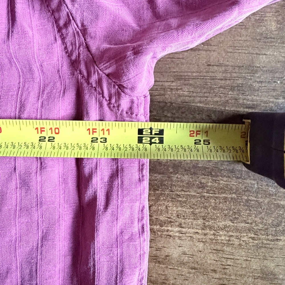 Tommy Bahama 100% Silk Camp Shirt Pink Textured Men's size Large - Picture 4 of 4